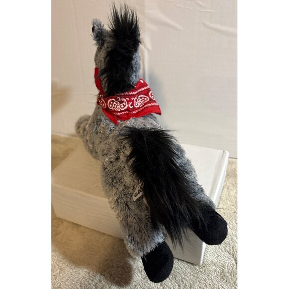 Get your Hands on a Ganz Plush Horse Stuffed Animal With Red Bandana 12" - Picture 9 of 9